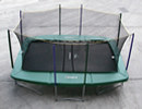 Recctangle Trampoline Enclosure 