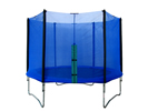 Blue Jump Trampoline With Enclosure 