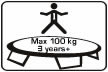 Max 100KG 6 years+